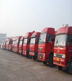 常州到鞍山物流车辆展示